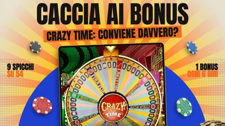 4 modi per giocare a Crazy Time partendo dalla ruota da 54 spicchi fino ai bonus game